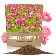 SWEET YARDS front packet showing seed count and resealable zipper for fresh storage