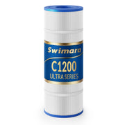 Swimara replacement cartridge front packaging showing Hayward C1200 compatibility and benefits