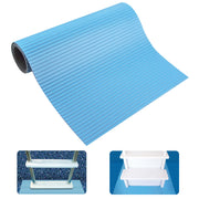 Swimline front view of ladder mat showing protection and fit