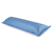 Swimline air pillow front view showing light blue cushion protecting pool