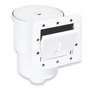 Swimline front view of skimmer showing clean intake and quick debris capture benefit