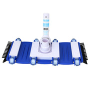 Swimline Hydrotools front view showing wide cleaning head for faster coverage