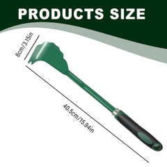 SYDERWE close-up of heavy-duty scraper blade demonstrating durable cutting edge