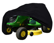 Szblnsm front view of mower cover showing full protection and fit
