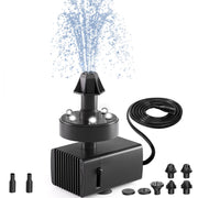 SZMP front view assembled fountain showing clean design and plug-in reliability