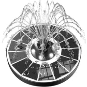 SZMP front view of floating fountain showing whole unit and benefits