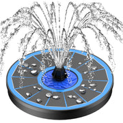 SZMP front view showing fountain and flower nozzle enhancing garden decor