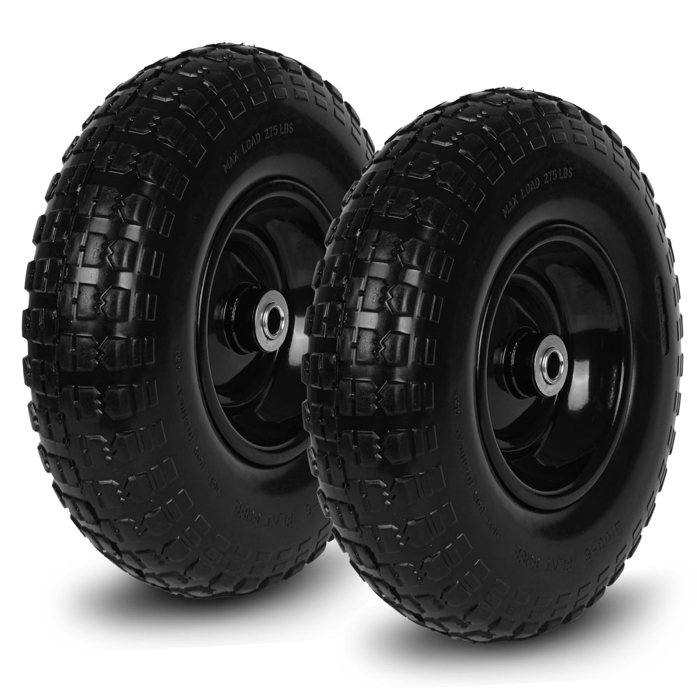Taifa front view of two 13-inch replacement wheels showing ready-to-install durability