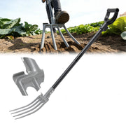 TAILERNRUYE front view of full 47-inch pitchfork showing durability and reach