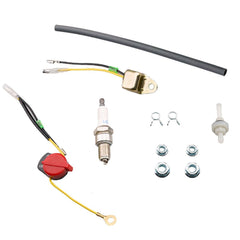 Tapa carburetor kit laid out with all included parts for straightforward installation benefit