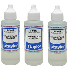 Taylor reagent bottle front label showing product and quick identification benefit