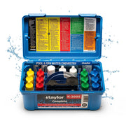 Taylor Technologies kit front view showing case and components for accurate testing