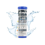 Taylor front bottle showing label and 50-count — quick accurate testing