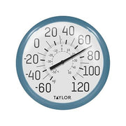 Taylor teal front view showing large dial and easy readability