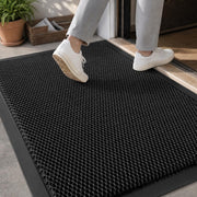 tchdio front view mat outside shows full coverage and protects entry