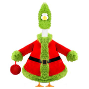 Teeanzo goose outfit front view showing festive red and green design and curb appeal