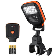 TempPro front view showing lamp face and LEDs for bright grilling