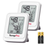 TempPro TempAir front display showing temperature and humidity, fast readings