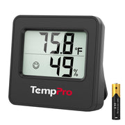 TempPro TempAir front display showing temperature and humidity for quick monitoring