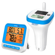 TempPro receiver front display showing large digits for easy reading