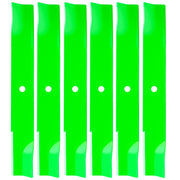 TENGMUJX front view of blade pack showing six blades and packaging, improved deck performance