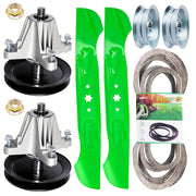 TENGMUJX front packaging showing complete 46-inch deck rebuild kit benefits