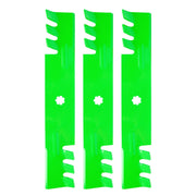 TENGMUJX front view of 48-inch toothed blade showing shape and cutting edges