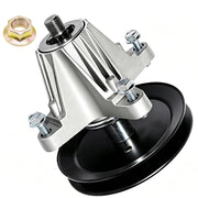 TENGMUJX spindle front view showing robust construction and fit