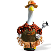 Terreva goose outfit front view showing full harvest costume and curb appeal