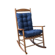 TESICA front view of cushion set on chair showing cozy comfort