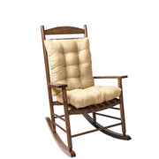 TESICA khaki front view showing full high-back cushion and neutral styling