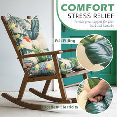 TESICA seat cushion closeup showing cotton fill comfort and supportive padding
