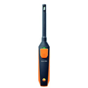 Testo 605i front view showing compact body and probe for instant identification and portability