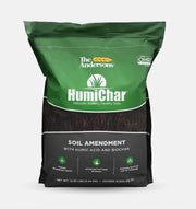 The Andersons HumiChar bag front view showing packaging and coverage benefit