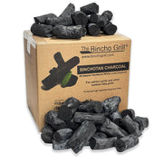 The Bincho Grill front packaging showing weight and product benefits