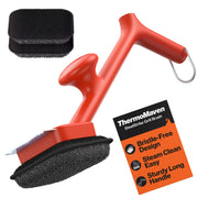 ThermoMaven brush front view showing full tool and benefits