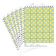Threehoney front pack showing six mite counting boards and benefits of monitoring