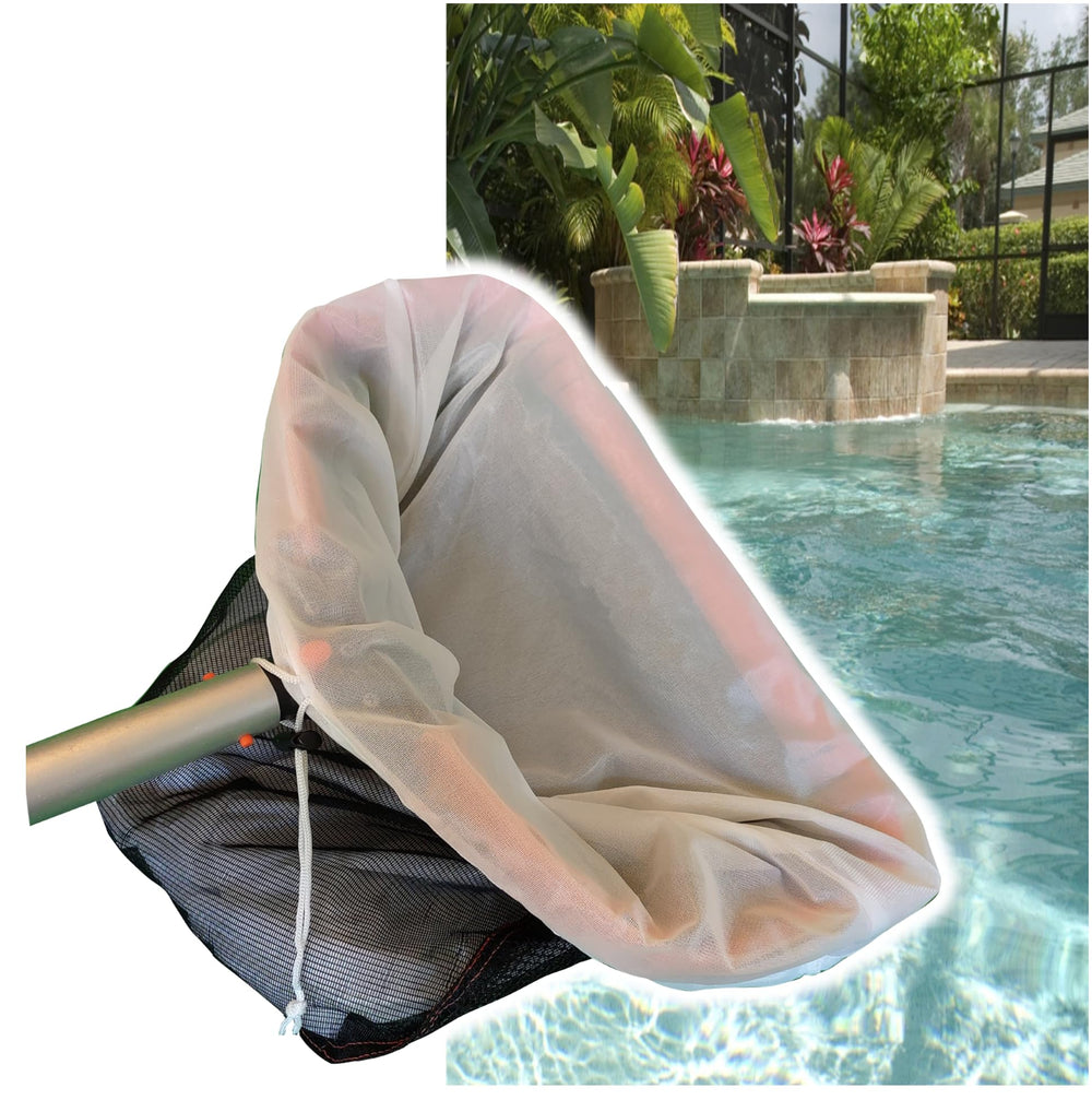 TIDAL PRO front view of fine mesh insert showing clamp and reinforced edge for longer life