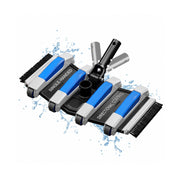 TidyMister vacuum head front view showing wide cleaning path and durable build for faster cleanups