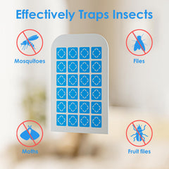 TIENBE glue card inserted in plug-in trap demonstrating easy replacement convenience