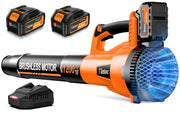 tietoc front-view blower showing compact design and easy storage benefit