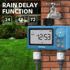 Tiffcofio detail of the two outlets enabling independent zone control