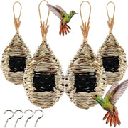TIHOOD front view hanging nests showing natural appeal and shelter benefit