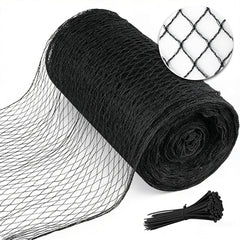 Tilvex front packaging showing durable bird netting and product size for easy selection