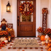 Tinideya front porch layered view showing warm seasonal welcome and curb appeal