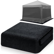 Tinideya front view tent carpet showing full 10x10 coverage and floor protection