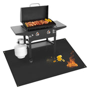 TOHONFOO front view of grill mat showing full coverage and protection