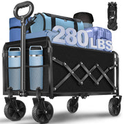 TOKXTIK front view showing wagon layout and easy access benefit