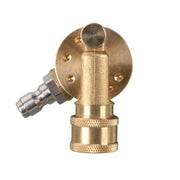 Tool Daily front view of pivoting coupler showing durable build and compact profile