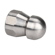 Tool Daily nozzle front view showing button nose and jets for precise cutting